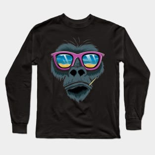 the monkey Long Sleeve T-Shirt